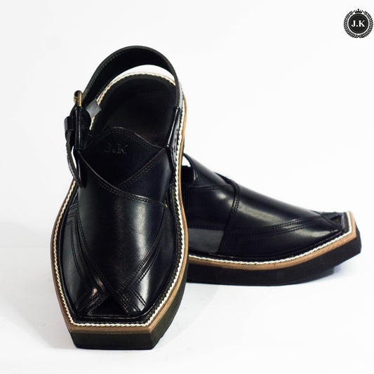 Kaptan Black Double Stiched