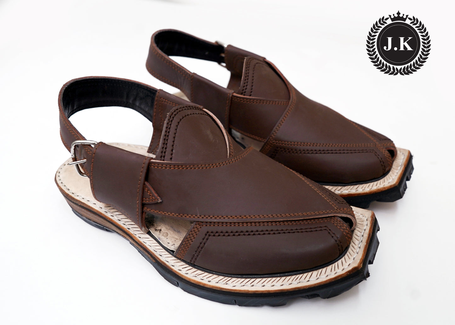 Brown Norozi Peshawari Sandals